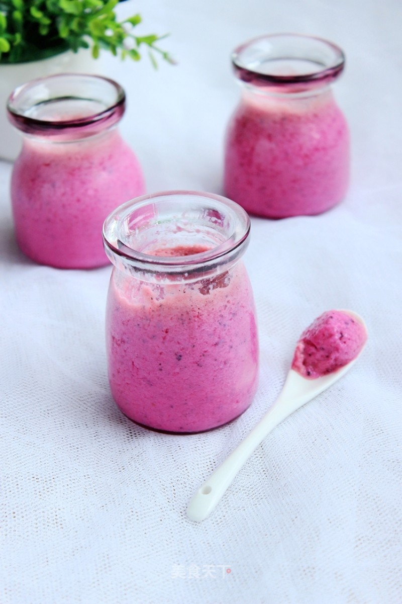 Dragon Fruit Pudding recipe