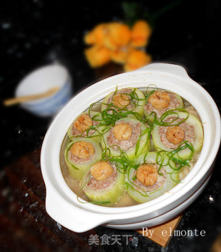 [cantonese Cuisine] Scallops and Melon Pot recipe