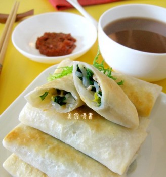 Non-fried Spring Rolls recipe