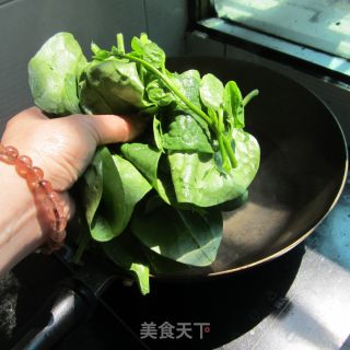 Cold Garlic Rice Teng Vegetable recipe