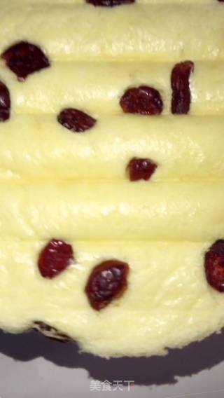 Cranberry Steamed Cake recipe