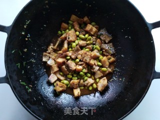 Grilled Salted Fish with Edamame recipe