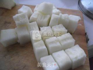 Roasted Winter Melon Chunks recipe