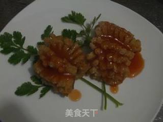 [heinz Ketchup Trial Report] Chrysanthemum Fish recipe