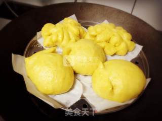 #aca烤明星大赛# Pumpkin Whole Wheat Buns·easy Bread Machine Version recipe