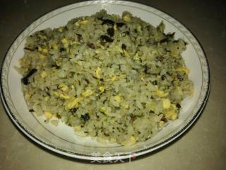 Fried Rice with Olive Vegetable and Egg recipe