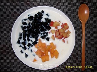 Desserts of Milk Fruit Tortoise Paste recipe