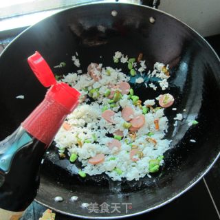 Pork Sausage Fried Rice recipe