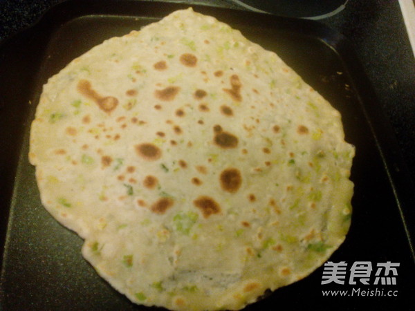 Celery Leaf Pancakes recipe