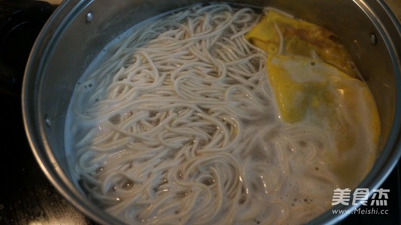 Egg Dumpling Noodle Soup recipe