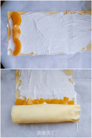 Yellow Peach Melaleuca Cake Roll recipe