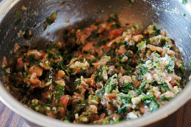 Celery and Pork Dumplings recipe