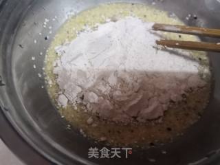 One of The Afternoon Tea Snacks, Egg Black Sesame Biscuits recipe
