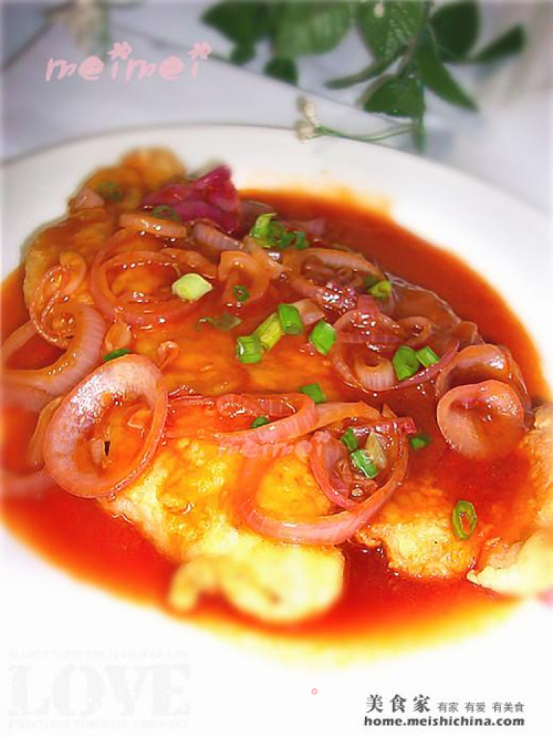 Easy Western Dinner~~sweet and Sour Fish Steak recipe