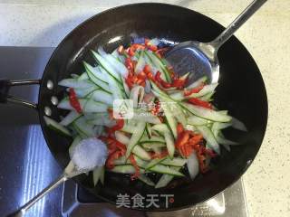 Stir-fried Hot and Sour Winter Melon Peel recipe