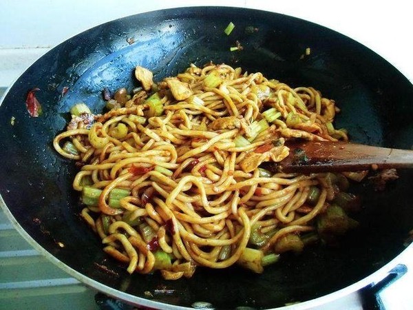 Chicken Fried Noodles recipe