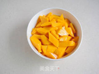 【mango Cream Cake】--- Daughter's Birthday Cake recipe