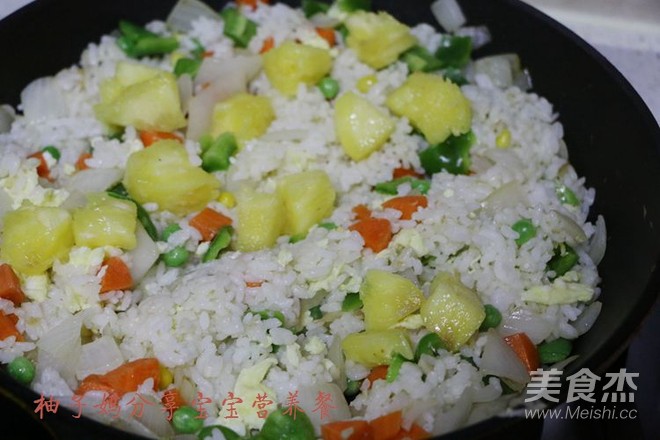 Sweet and Sour Rural Pineapple Fried Rice recipe