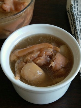 Durian Kidney Bean Pork Knuckle Soup recipe