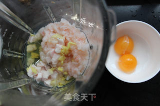 Antarctic Krill Steamed Shrimp Cake recipe