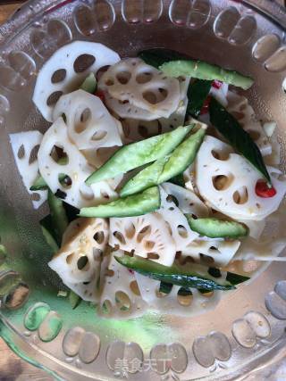 Cold Lotus Root Slices recipe