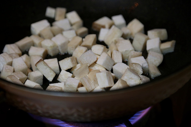 Cumin and Pleurotus Eryngii Beef Cubes recipe