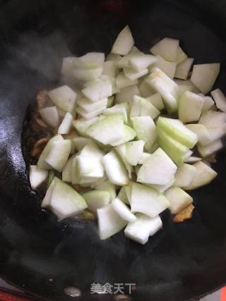 Stewed Winter Melon with Oily Tofu recipe