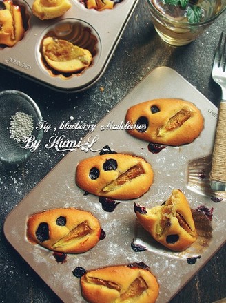 Fig Blueberry Madeleine recipe