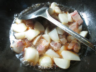 Beef Tendon Roasted Radish recipe