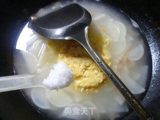 Open Foreign Egg Radish Soup recipe