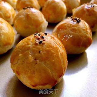 #四sessional Baking Contest and is Love to Eat Festival#egg Yolk Pastry recipe