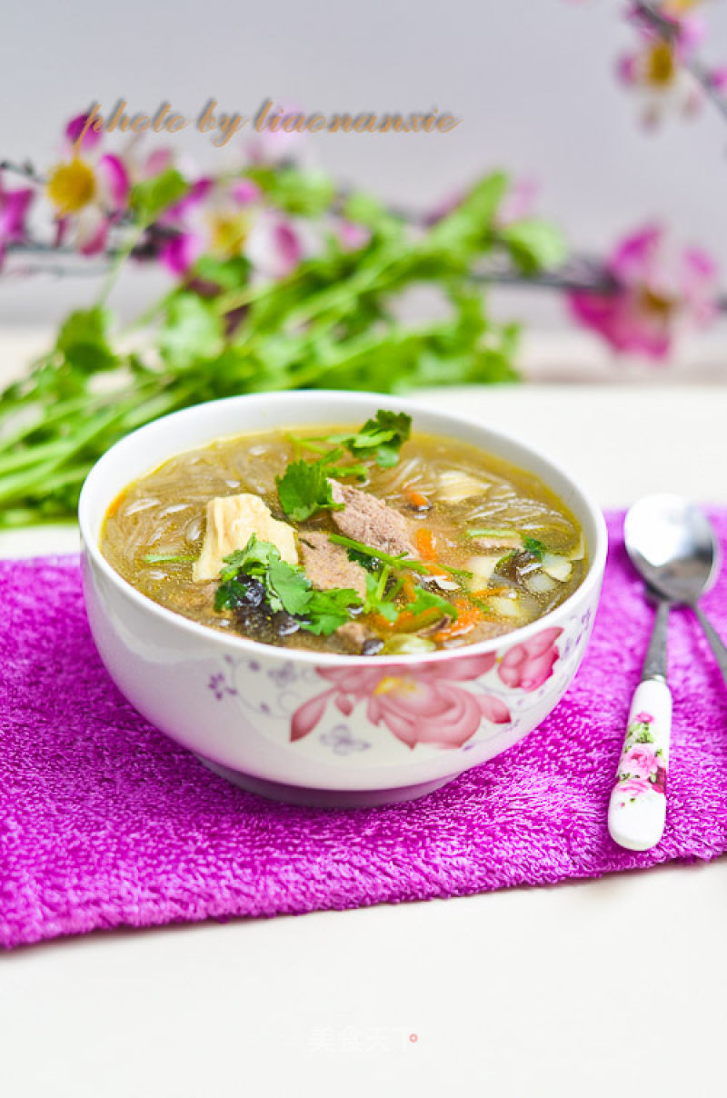 Pork Liver Vermicelli Soup recipe