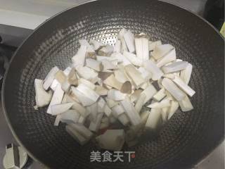 Stir-fried King Pleurotus recipe