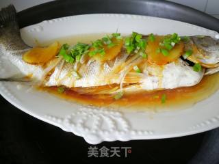 #trust之美# Steamed Sea Bass recipe