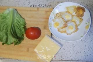 Cute and Cute Mini Cartoon Cat Hamburger recipe