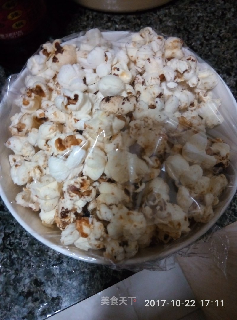 Popcorn recipe