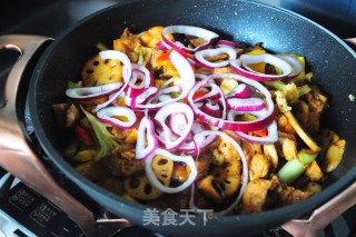 #trust之美# Dry Pot Three Yellow Chicken recipe
