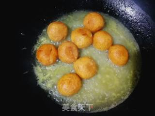 #团圆饭#orange Juice Sweet Potato Balls recipe