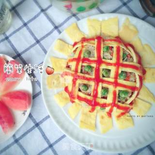 Sunflower Egg Fried Rice recipe