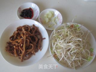 Stir-fried Bean Sprouts with Chiba Tofu in Tempeh recipe