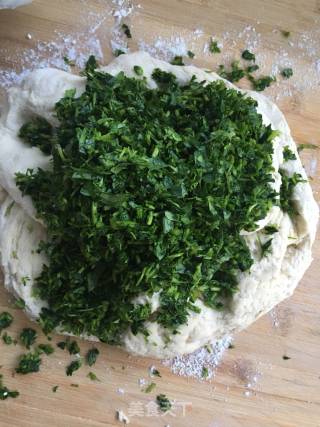 Spring Food: Alfalfa Vegetable Bun recipe