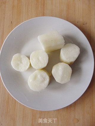[winter Healthy Vegetables] Yam Tai Chi Mud (milk Flavor) recipe