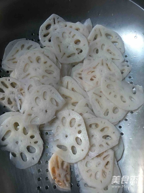 Cold Lotus Root Slices recipe