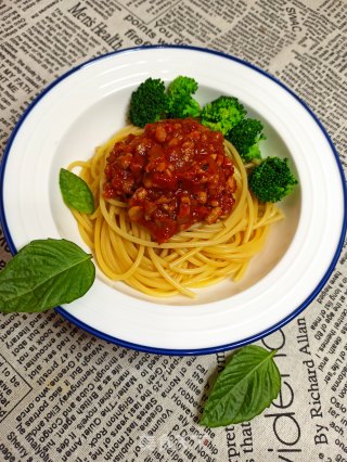 Spaghetti with Meat Sauce recipe