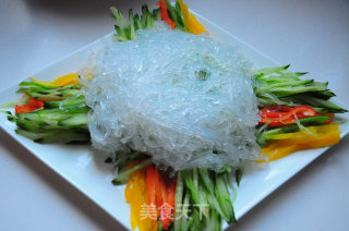 Stir-fried Pork with Colored Silk recipe