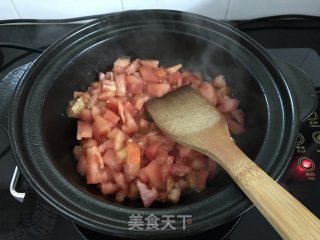 Tofu with Tomato and Dragon Fish in Casserole recipe
