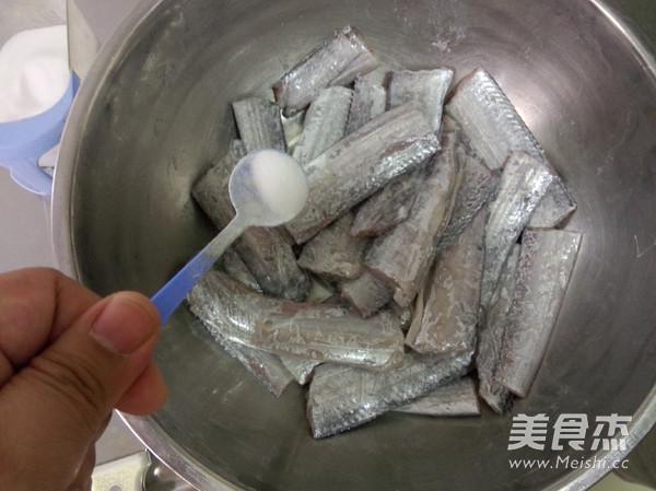 Fried Saury recipe