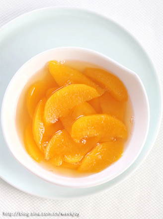 Canned Yellow Peach recipe