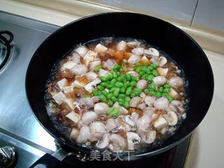 Tofu Stewed with Mushrooms recipe