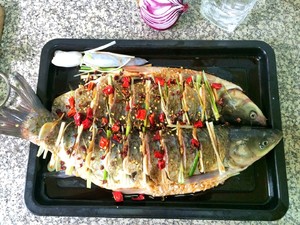 Wushan Grilled Fish (oven Version) recipe